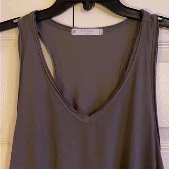Olive Razorback Tank - Picture 2 of 4